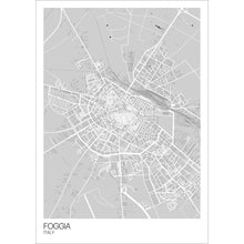 Load image into Gallery viewer, Map of Foggia, Italy