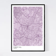 Load image into Gallery viewer, Forest Hill Neighbourhood Map Print