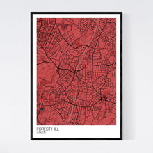 Load image into Gallery viewer, Forest Hill Neighbourhood Map Print