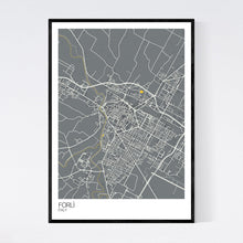 Load image into Gallery viewer, Forlì City Map Print