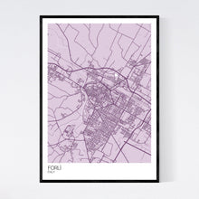 Load image into Gallery viewer, Forlì City Map Print