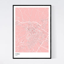 Load image into Gallery viewer, Forlì City Map Print