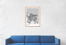 Load image into Gallery viewer, Map of Fortaleza, Brazil