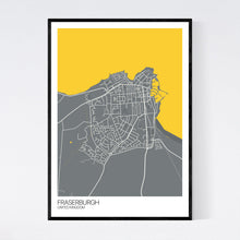 Load image into Gallery viewer, Map of Fraserburgh, United Kingdom