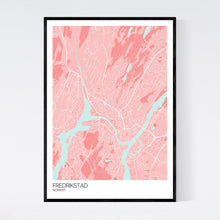 Load image into Gallery viewer, Fredrikstad City Map Print