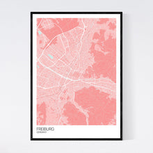 Load image into Gallery viewer, Freiburg City Map Print