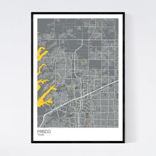Load image into Gallery viewer, Frisco City Map Print