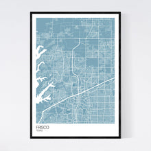 Load image into Gallery viewer, Map of Frisco, Texas