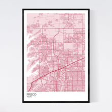 Load image into Gallery viewer, Frisco City Map Print