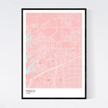 Load image into Gallery viewer, Frisco City Map Print