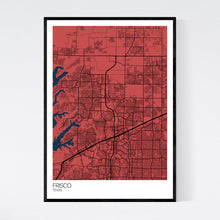 Load image into Gallery viewer, Frisco City Map Print