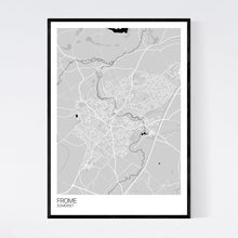 Load image into Gallery viewer, Frome Town Map Print