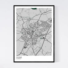 Load image into Gallery viewer, Frome Town Map Print