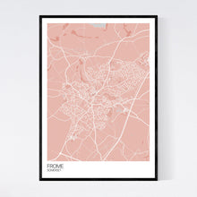 Load image into Gallery viewer, Frome Town Map Print