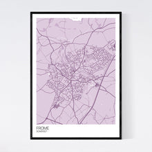 Load image into Gallery viewer, Frome Town Map Print