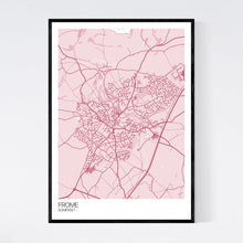 Load image into Gallery viewer, Frome Town Map Print