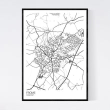 Load image into Gallery viewer, Frome Town Map Print