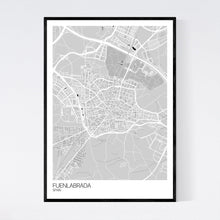 Load image into Gallery viewer, Fuenlabrada City Map Print