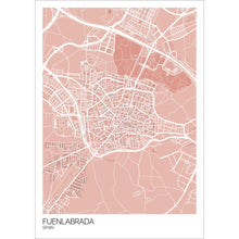 Load image into Gallery viewer, Map of Fuenlabrada, Spain