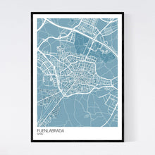 Load image into Gallery viewer, Fuenlabrada City Map Print