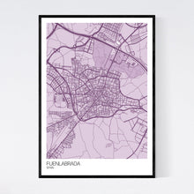 Load image into Gallery viewer, Fuenlabrada City Map Print
