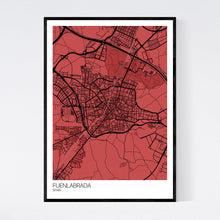 Load image into Gallery viewer, Fuenlabrada City Map Print