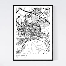 Load image into Gallery viewer, Fuenlabrada City Map Print