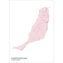 Load image into Gallery viewer, Map of Fuerteventura, Canary Islands
