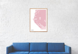 Map of Gabon, 