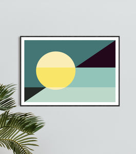 Geometric Print 003 by Gary Andrew Clarke