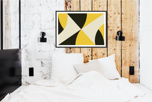 Geometric Print 004 by Gary Andrew Clarke