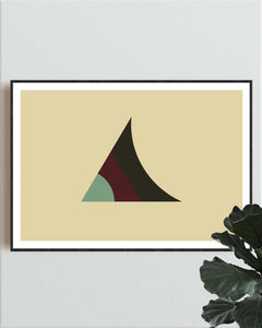 Geometric Print 005 by Gary Andrew Clarke