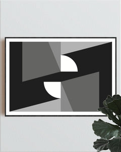 Geometric Print 011 by Gary Andrew Clarke