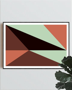 Geometric Print 017 by Gary Andrew Clarke