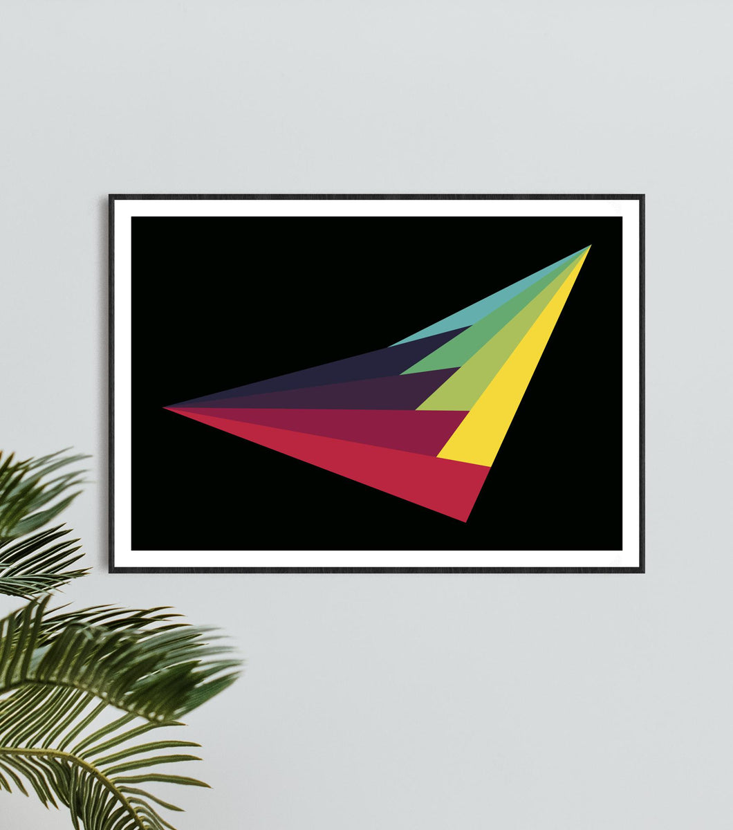 Geometric Print 040 by Gary Andrew Clarke