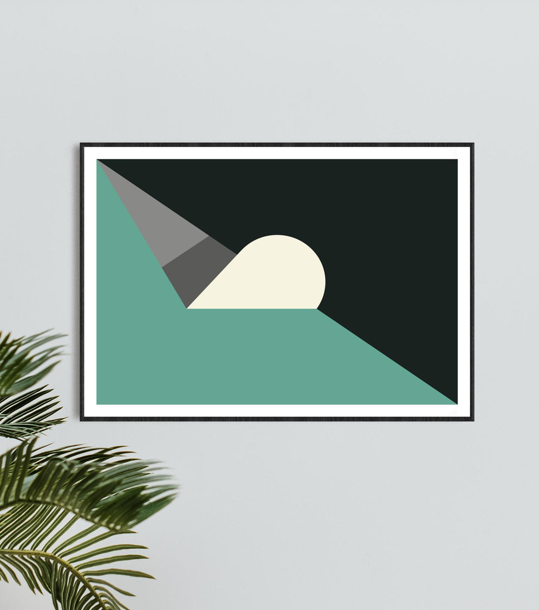 Geometric Print 056 by Gary Andrew Clarke