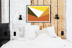 Geometric Print 058 by Gary Andrew Clarke
