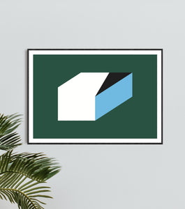 Geometric Print 098 by Gary Andrew Clarke