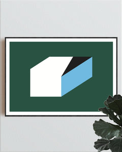 Geometric Print 098 by Gary Andrew Clarke