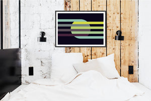 Geometric Print 100 by Gary Andrew Clarke
