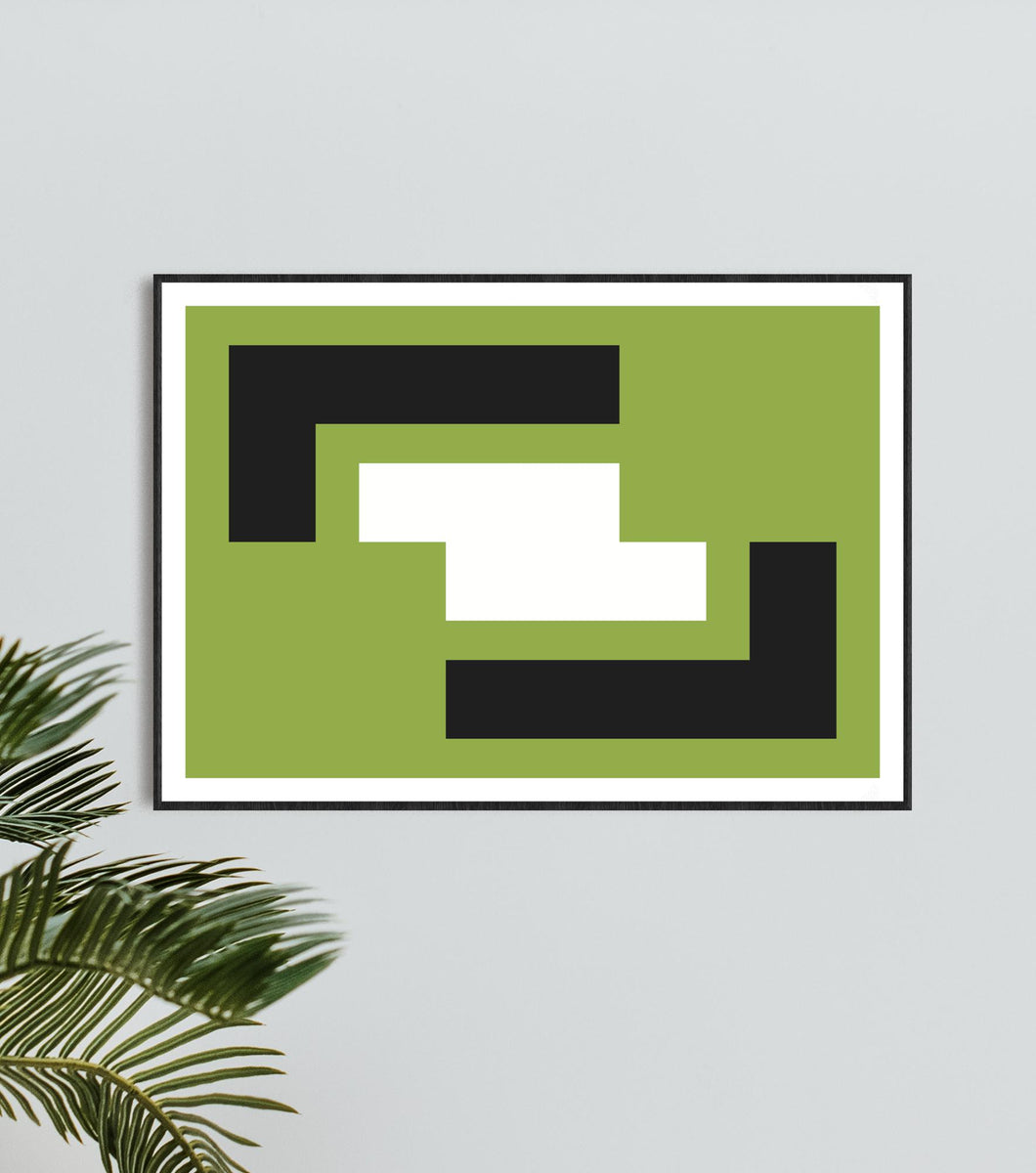 Geometric Print 124 by Gary Andrew Clarke