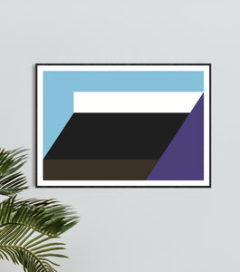 Geometric Print 142 by Gary Andrew Clarke