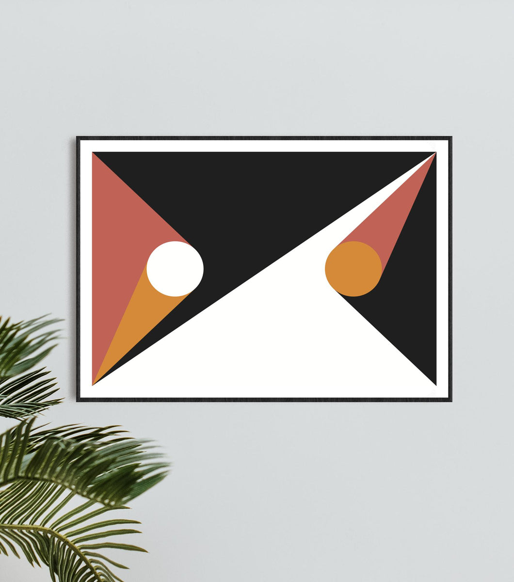 Geometric Print 198 by Gary Andrew Clarke