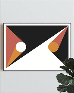 Geometric Print 198 by Gary Andrew Clarke