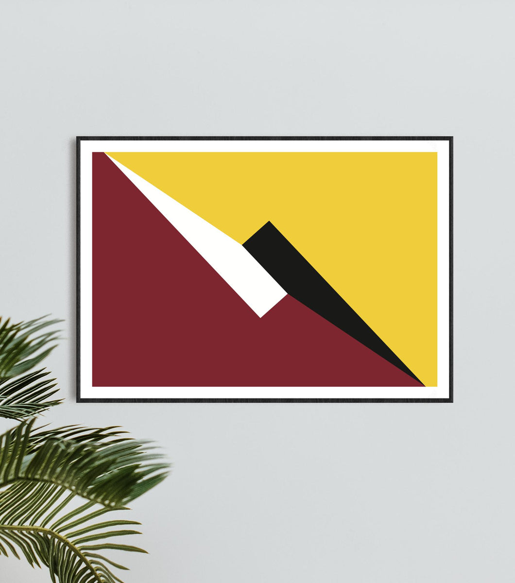 Geometric Print 210 by Gary Andrew Clarke