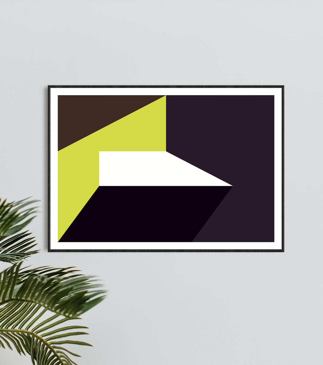 Geometric Print 215 by Gary Andrew Clarke