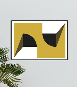 Geometric Print 254 by Gary Andrew Clarke