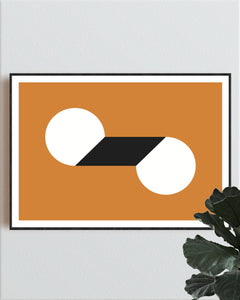 Geometric Print 256 by Gary Andrew Clarke