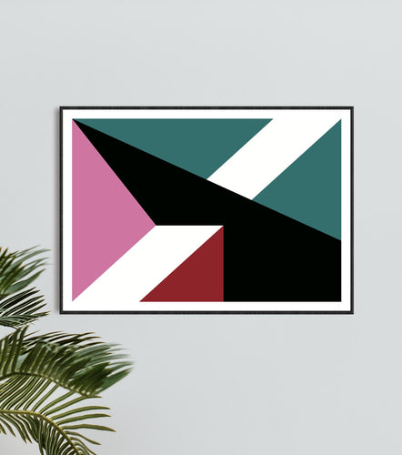 Geometric Print 261 by Gary Andrew Clarke