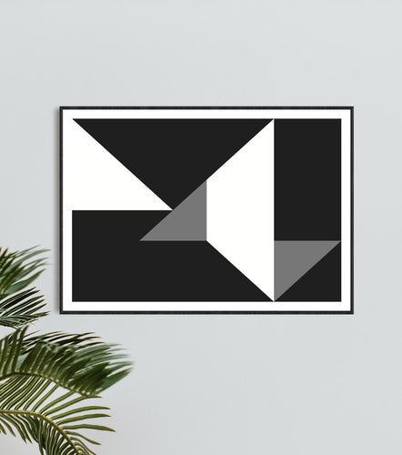 Geometric Print 263 by Gary Andrew Clarke